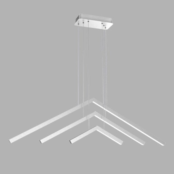 Pendente Hale Branco Led 43w 3000k Bivolt Ds9732 Delis