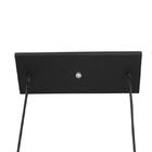 Pendente Hoke Na Cor Preto Com Acabamento Cobre Para 4 Lâmpad