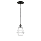 Pendente Industrial Aramado Balão  Prata