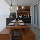 Pendente Industrial Aramado Balão Preto