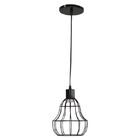 Pendente Industrial Aramado Sino Preto