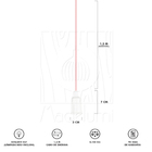 Pendente Industrial Cabo Tecido Duplo Cq E27 Vintage Rosa Cla