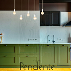 Pendente Industrial Cabo Tecido Triplo Cr Vintage Pessego