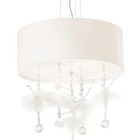 Pendente Infantil  Bailarinas 2  50x15 Branco