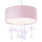 Pendente Infantil  Bailarinas 2  50x15 Lilás