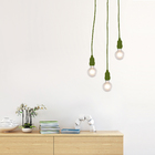 Pendente Inspire Color Redondo Alumínio Verde Bivolt