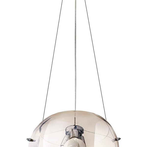 Pendente Intulle Champagne 3e27 40x20cm Zg275/1