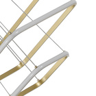 Pendente Inverse Quadrado 4 Modulos Bronze Led 120w 3000k Biv