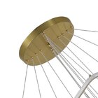 Pendente Inverse Quadrado 4 Modulos Bronze Led 120w 3000k Biv