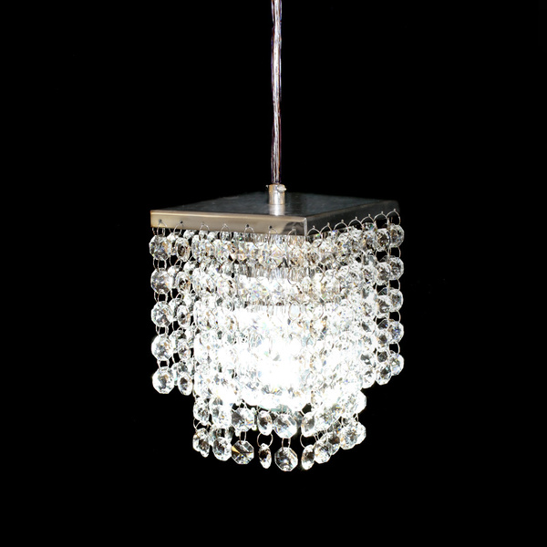 Pendente Iwata Em Cristal Original Para 1 Lâmpada E27 - Iwata