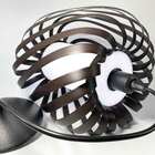 Pendente Junco Copo Apple - Tabaco - 110v/220v (bivolt)