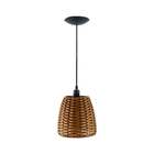 Pendente Junco Taça 19cm - Natural