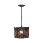 Pendente Junco Tubo 25cm - Natural