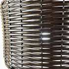 Pendente Junco Tubo 35cm - Tabaco