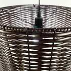 Pendente Junco Tubo 35cm - Tabaco