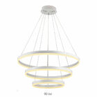 Pendente Jupiter Led 60cm 3 Arcos Dimerizável Branco Hsdw-246