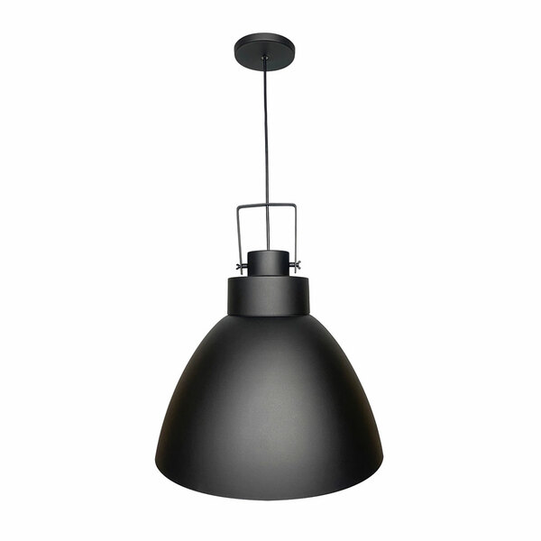 Pendente King Em Alumínio - Preto/cobre Monocromático