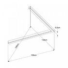 Pendente L Linea Bella Italia 110v Preto