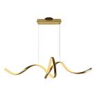 Pendente Lace 1m Dourado Led Integrado 36w Pd1425do St1944