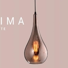 Pendente Lacrima Vidro E27 Bivolt 2m