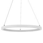 Pendente LED 18W Luz Amarela Branco Alumínio e Plástico Bivolt Orluce