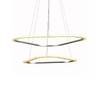 Pendente Led 1x66w 3000k 3960lm Nuvola Bella Iluminação Prata