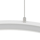 Pendente LED 46W Luz Amarela Branco Alumínio e Plástico Bivolt Orluce