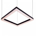 Pendente Led 57cmx57cm Squadra Bella Italia 220v Preto