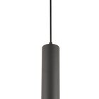 Pendente Led Adan 40cm 5w 3000k Preto/dourado Nordecor 2318