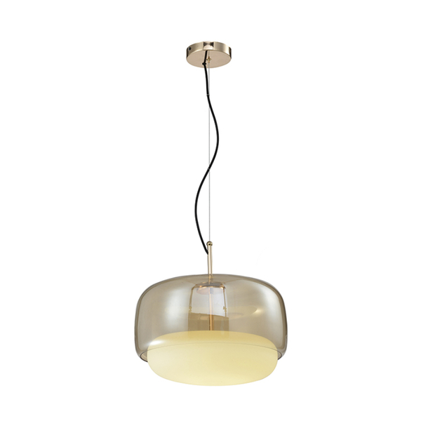 Pendente Led Altmann Redondo 3000k 12w Bivolt Ø38cm Metal E V