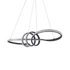 Pendente Led Bie Cristal Preto