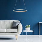 Pendente LED Branco Metal Anel Inspire