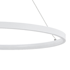 Pendente LED Branco Metal Anel Inspire