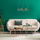 Pendente LED Cobre Metal Anel Inspire