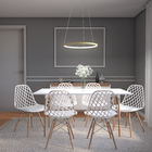 Pendente LED Dourado Metal Anel Inspire