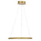 Pendente LED Dourado Metal Anel Inspire