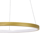 Pendente LED Dourado Metal Anel Inspire