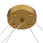 Pendente LED Metal Dourado Potenza Gmh