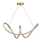 Pendente LED Metal Dourado Potenza Gmh