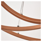 Pendente Led Inverse 2 Modulos Cobre