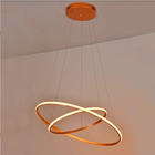 Pendente Led Inverse 2 Modulos Cobre