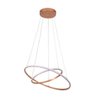 Pendente Led Inverse 2 Modulos Cobre