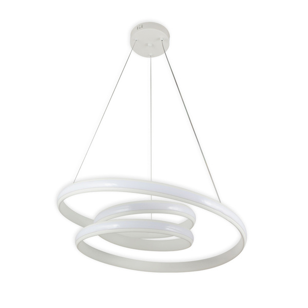 Pendente Led Kile Branco 55w 3000k Bivolt 54cm