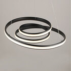 Pendente Led Kile Preto 55w 3000k Bivolt