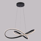 Pendente Led Labra Cristal Preto