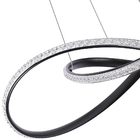 Pendente Led Labra Cristal Preto