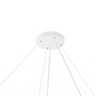 Pendente Quadrado LED Luz 3 em 1  Branco