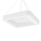 Pendente Quadrado LED Luz 3 em 1 Branco