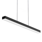 Pendente Linear LED Linear Luz 3 em 1 Preto