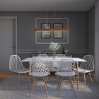 Pendente LED Marrom Metal Canoa Inspire